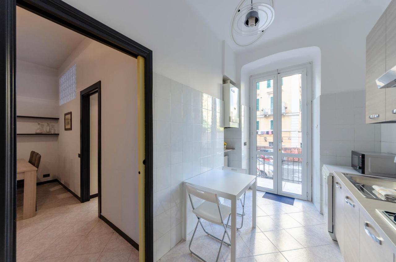 شقة Altido Modern Flat For 6 In The Heart Of Genova Foce المظهر الخارجي الصورة