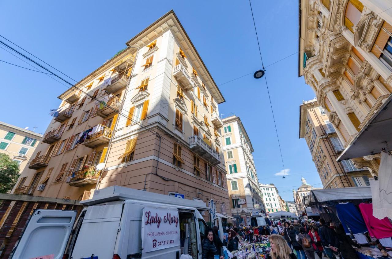 شقة Altido Modern Flat For 6 In The Heart Of Genova Foce المظهر الخارجي الصورة